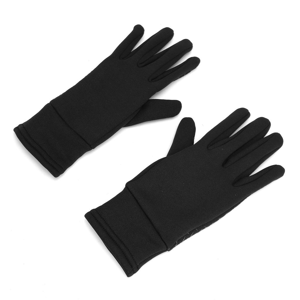 1 Pair Horse Riding Gloves Polyester Silicone Anti Slip Palm Thermal Professional Horseback Riding G