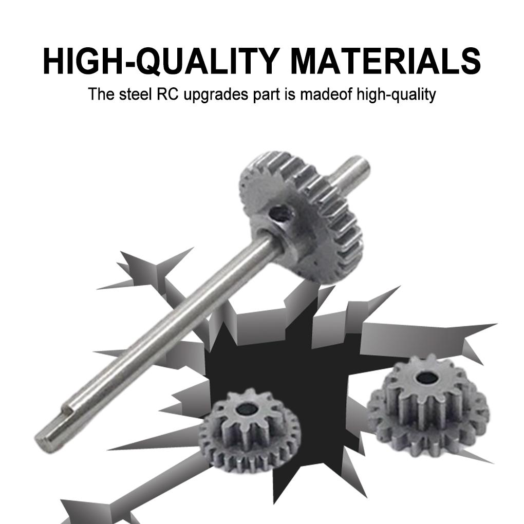 Steel 1/10 Gear For D12 OFF-Road 3pcs RC Car Accessories Replacement Parts RC Upgrade Part RC Car Part RC Hop-ups