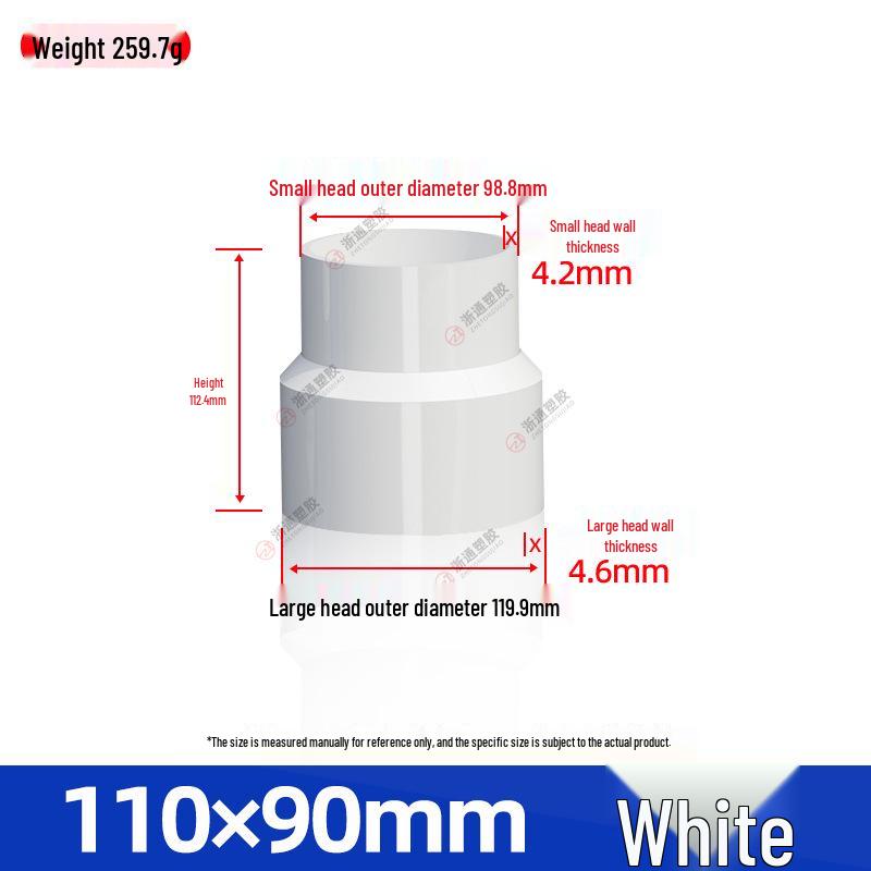 PVC Water Supply Straight Reducer Fitting