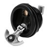 Boat Hatch Latch T Handle Stainless Steel And Nylon T Handle Boat Hatch Latch Lock with Key for Boat RV Compartment
