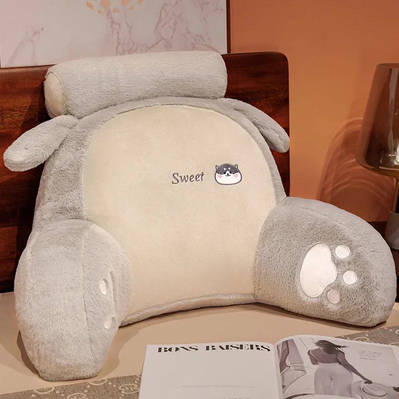 Triangle Reading Pillow Lumbar Support Pillow Soft Headboard Cushion Can Be Disassembled Washed Large Backrest Cushion Office