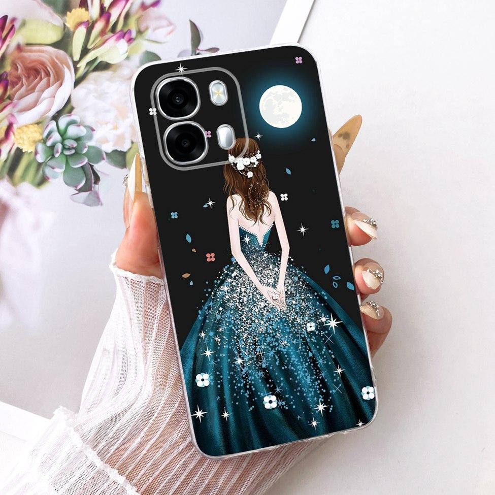 Klares Gehäuse für Oppo A6s 5G Hülle CPH2789 Luxuriös Süß Mode Schmetterling Cool Bemalte Abdeckung für Oppo A6s 4G CPH2815 Handyhülle