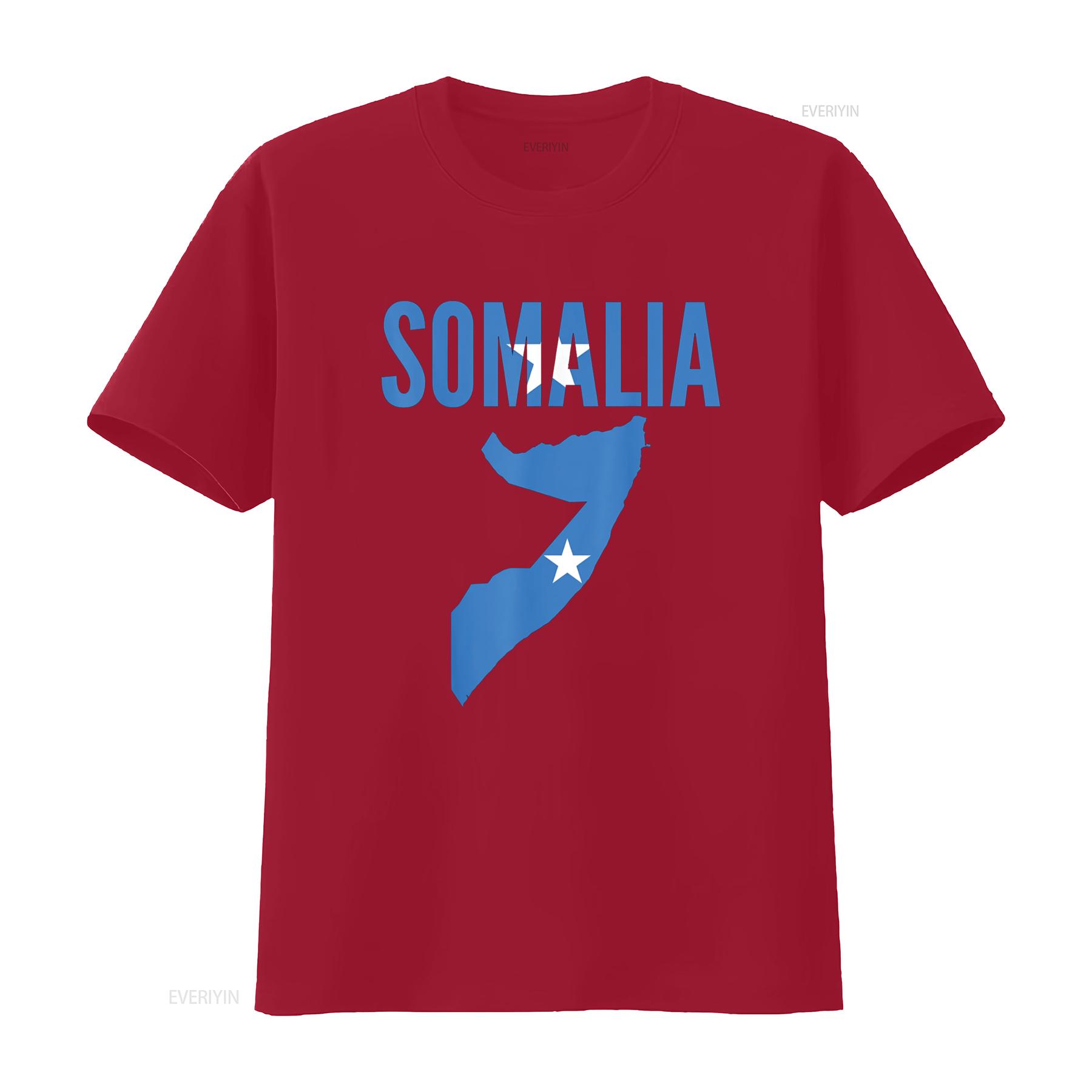 Somali Somalia Country Map Flag T Shirt vintage Washed Casual Breathable Soft homme graphic Stylish streetwear designer clothes S