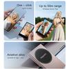 Phone Vlog Selfie Monitor Screen Adjustable WiFi Bluetooth Magnetic Mount Wireless Connection Rear Camera Selfie Monitor Screen