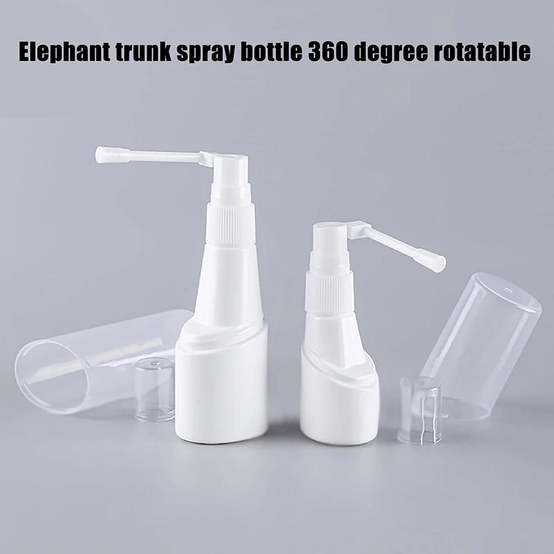 25/50ml Rocker Spray Bottle Elephant Nose Pump Bottle Side Bottle Plastic Liquid Separate Rotating 360 Spray Bottling