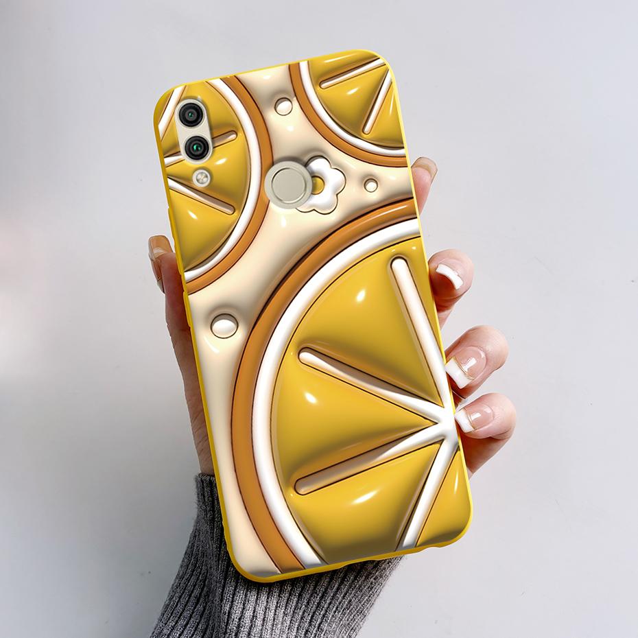 For Huawei Honor 8X Case Honor 8A 8C 8S Cover Cute Rabbit Panda Painted Soft TPU Phone Case For Honor 8A 8C 8S 8X Honor8X Fundas