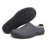 Winter Men Slippers Cotton Plus Fur Shoes Women Snow Outdoor Warm Fur Sneakers Non-slip Warm Furry  Footwear Thick Platform Winter Slides