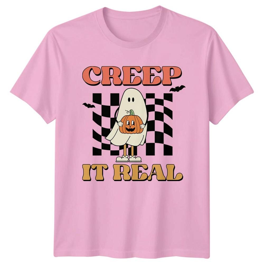 Creep It Real TShirt Retro Ghost Halloween Halloween Gift For Him And Her