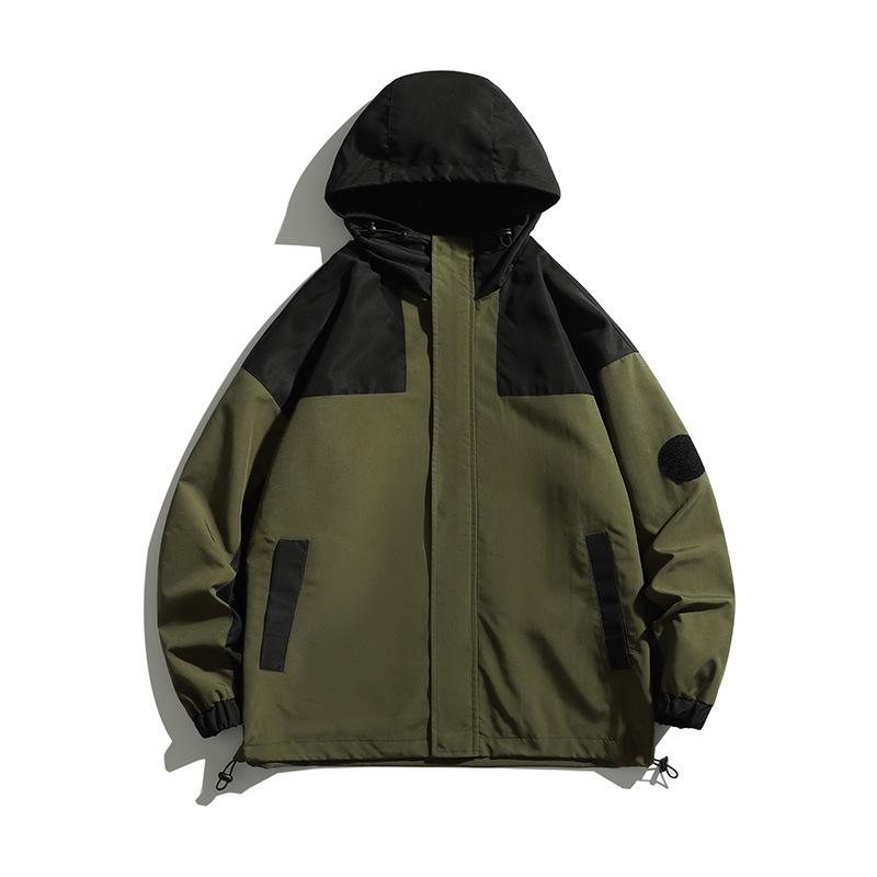 

Свободная куртка с капюшоном для мужчин и женщин, осенняя новая модная брендовая спортивная куртка для активного отдыха 3XL