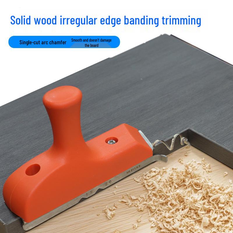 Edge Banding Trimmer & Chamfering Planer for Straight, Round, and Irregular Woodworking Angles