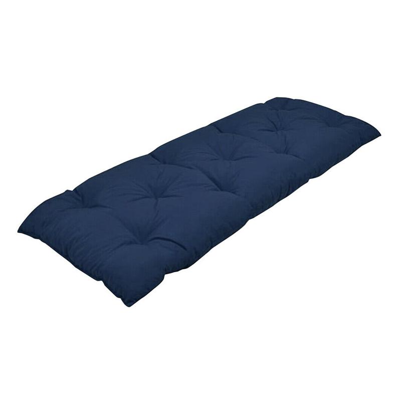 Garten-Loungebank, langes Kissen, Sitzkissen, Hocker, Heim-Sitzkissen, Stuhlpolster, Bürostuhl, Rückenlehnenkissen, verdickte Matratze, Futon