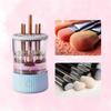 Automatic Rotating Cosmetic Brush Cleaner Electric Makeup Brush Cleaner Multifunctional Cleaning Drying Tool Enduring
