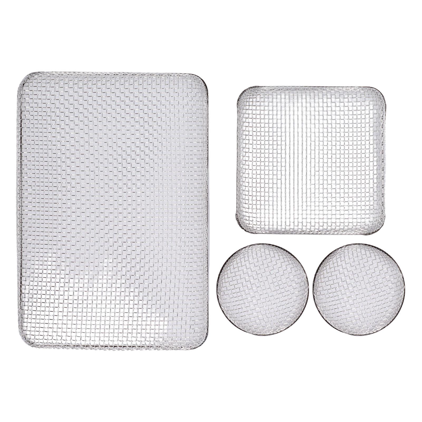 

Комплект сетчатых экранов для автофургона из нержавеющей стали, вентиляционные крышки для печей, экраны для защиты от летающих насекомых с пружиной