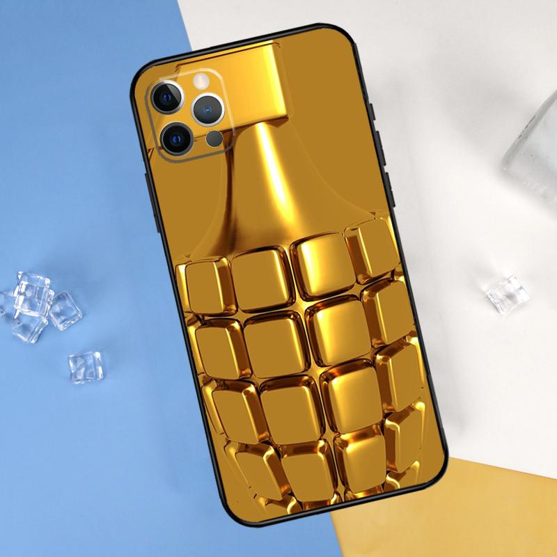 

Weapons Hand Grenade Phone Case For iPhone 16 Pro 15 Pro 11 13 14 Pro Max 12 Mini XR 16 15 Plus 16e Cover Shell iPhone 16e