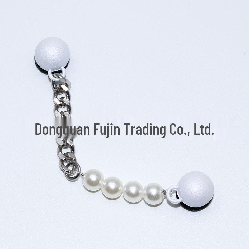 2024 Metal Chain 3D Shoe Flowers & Buckles Accessories