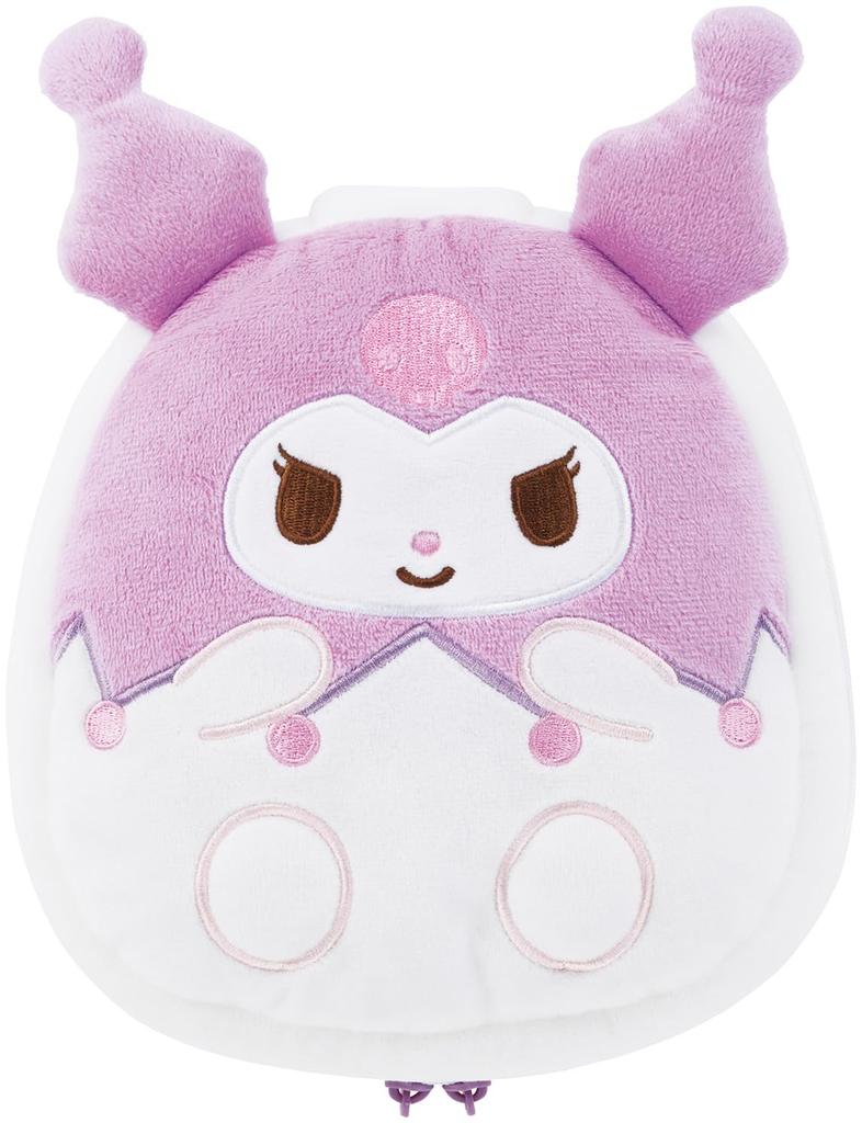 Skater Plüsch WerkzeugtascheGadget-Tasche mit Fächern zur Aufbewahrung und Organisation von Mobiltelefonen, Sanrio Kuromi ZTLP1-A