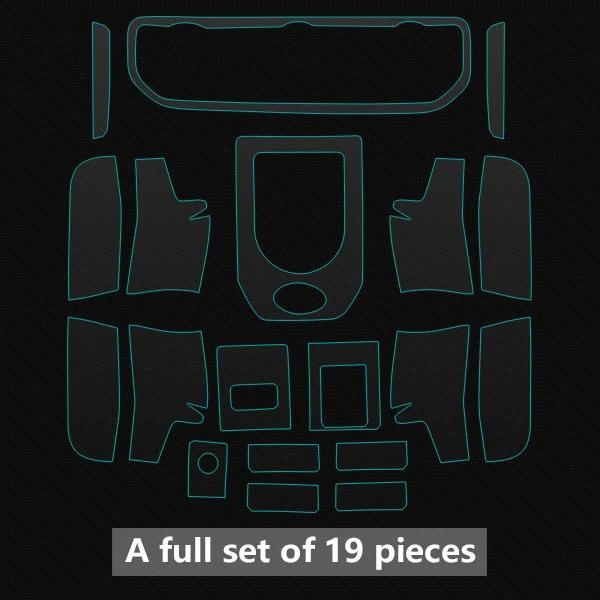 Interior Invisible Protective Film Vinyl Wrap TPU Stickers for Land Rover Discovery 4 LR4 CD Gear Shift Door Panel Protection