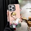 B-J A-Alex Anime Soft Phone Case for iPhone 15 16 17 Pro Max 17Air 16E 14 Plus 13 12 Mini Shockproof Cover Back Shell