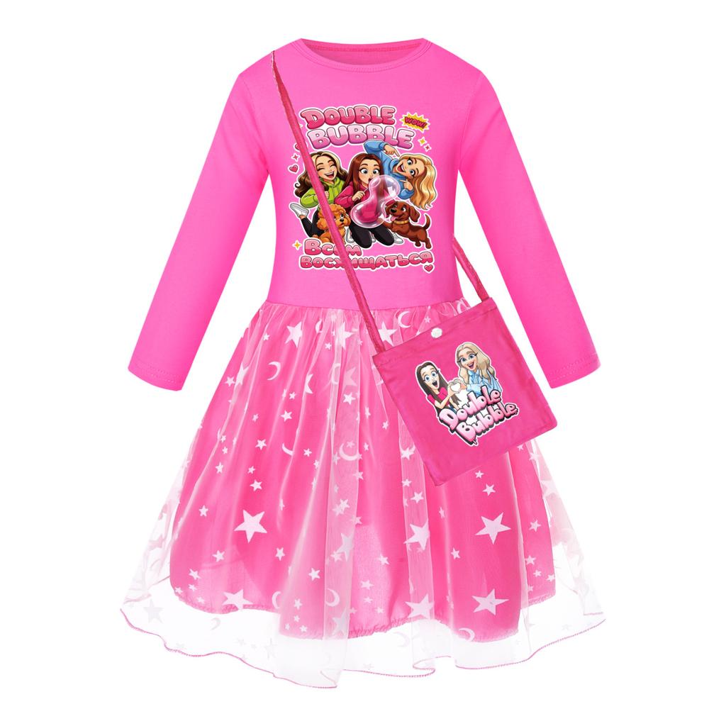 Double bubble girls star rainbow lace jumpsuit 5903