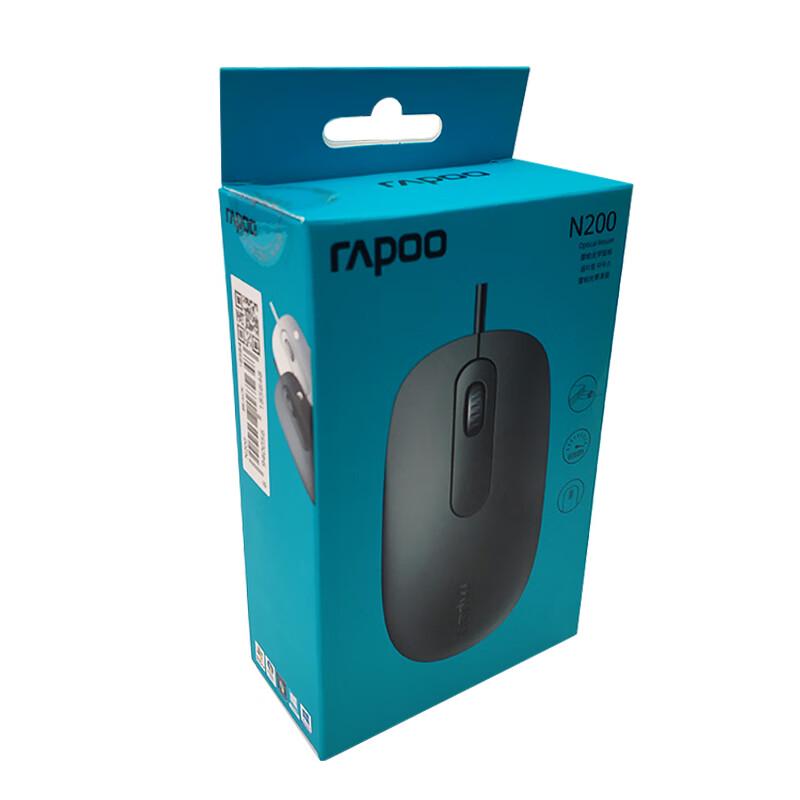 Rapoo N200 Wired Optical Mouse