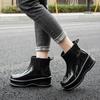 Fashion Women's Height-increasing Rain Boots Fashionable Outer Overshoes Women Thick-soled Non-slip Soft-soled Wear-resistant Rain Boots