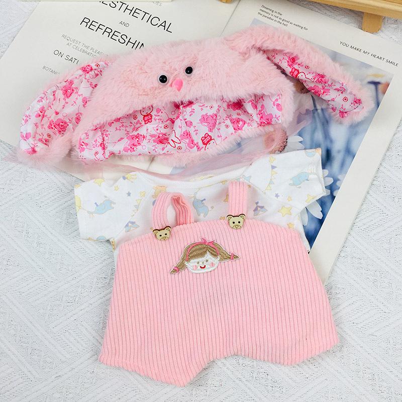 Medium 30cm Handmade Doll Clothes for Jointed Bear - S Size Belle Lulu Outfit Gift for Girls