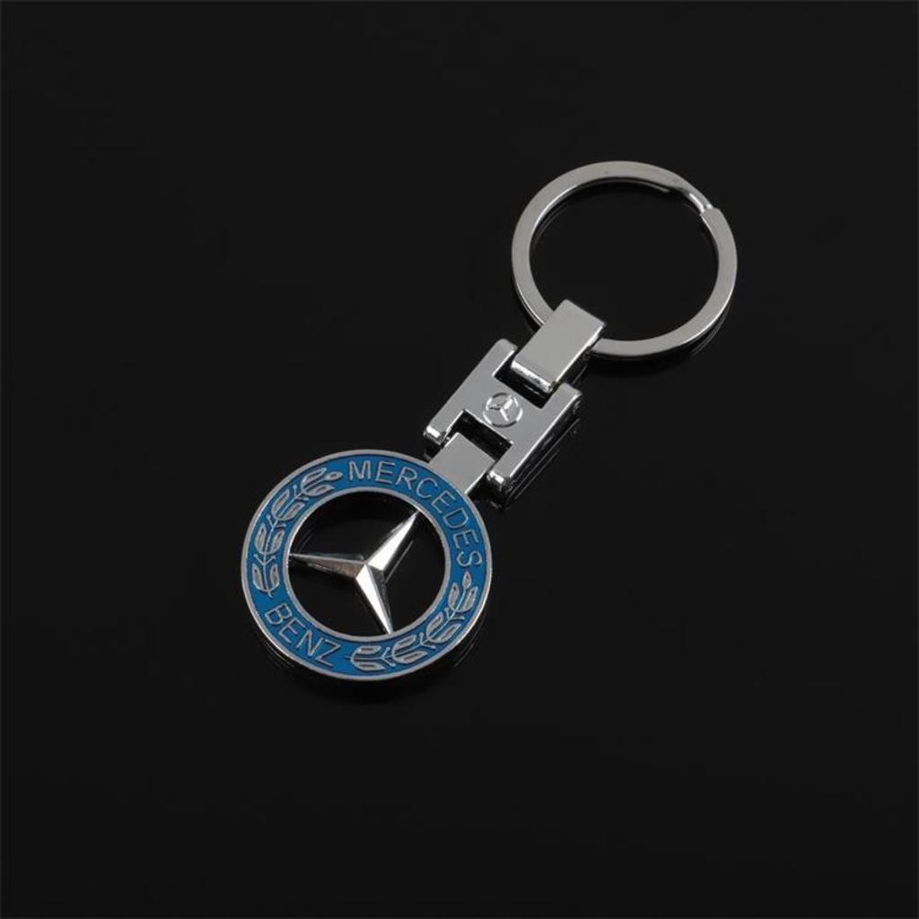 H-shaped Double-sided Automotive Emblem Metal Keyring Suitable For Key Rings And Key Chains