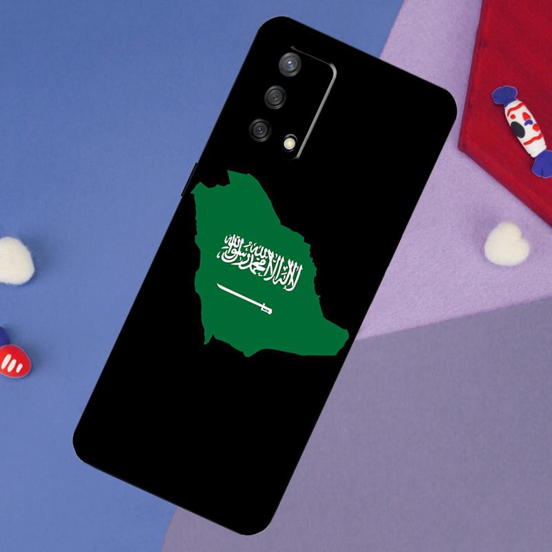 Kingdom of Saudi Arabia Flag Case For Oppo A60 A80 A40 A6 A5 Pro A15 A16 A17 A57 A94 A74 A54 A76 A96 A18 A38 A58 A78 A98