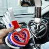 Broken Heart Shape Decorative Car Anti-static Tape Drift Warning Ring Handle Car Front and Rear Bumper Supplies Auto Accessories