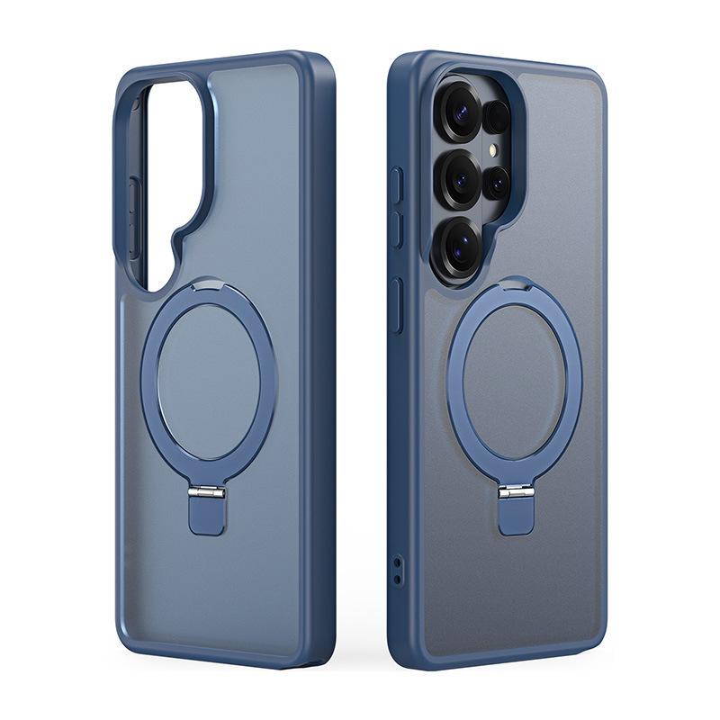 Magnetic Stand Phone Case Suitable for Samsung S26Ultra, Anti-drop Protective Cover with Matte Skin Feel, S25Fe Soft Case