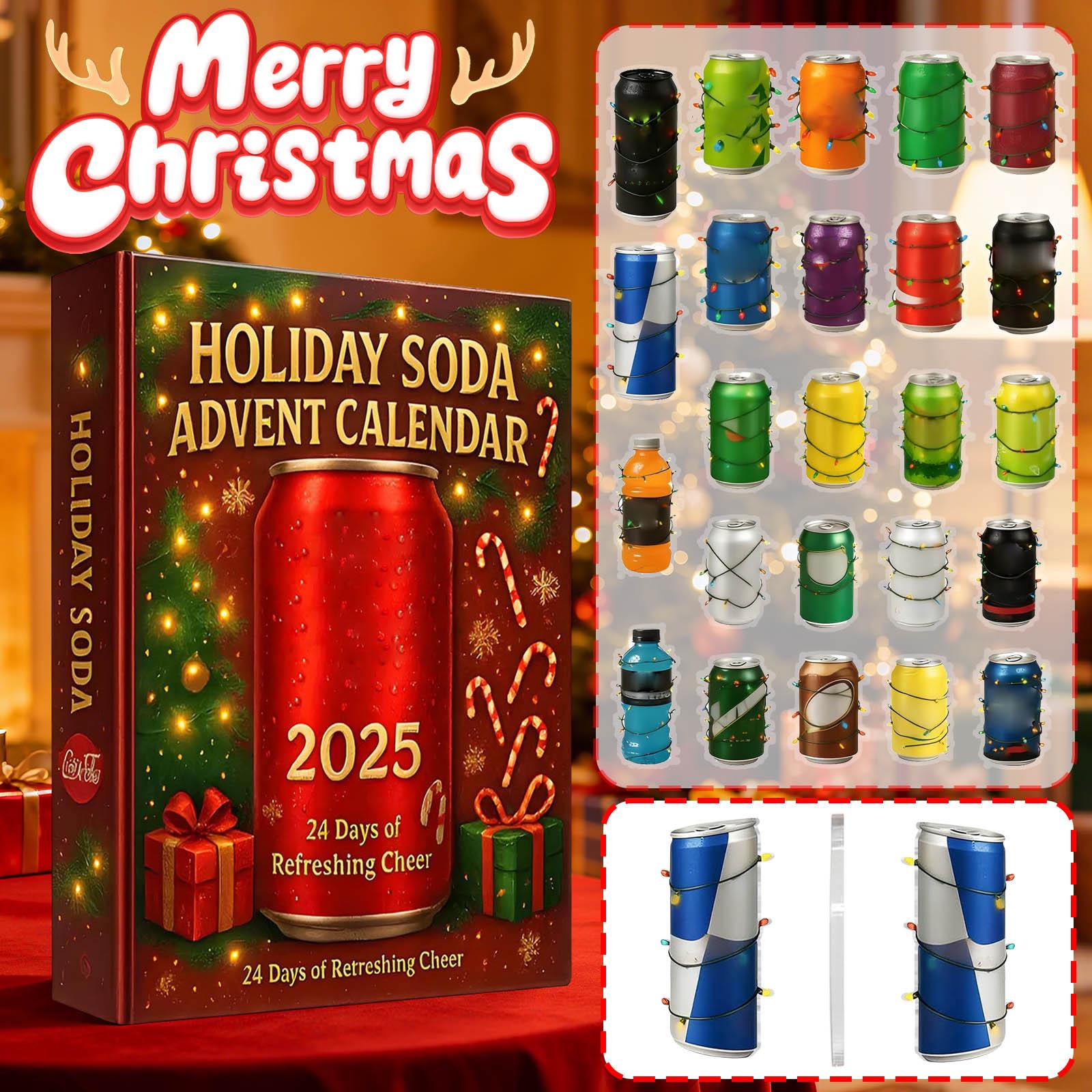 

Календарь обратного отсчета включает 24 подарка, календарь обратного отсчета и подарок-сюрприз One Size