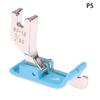 1 PZ Piedino premistoffa per bordo in plastica SP-18 piedino premistoffa per linea incorporata macchina piana piedino premistoffa per bordo tendine di manzo in plastica accessori per cucito