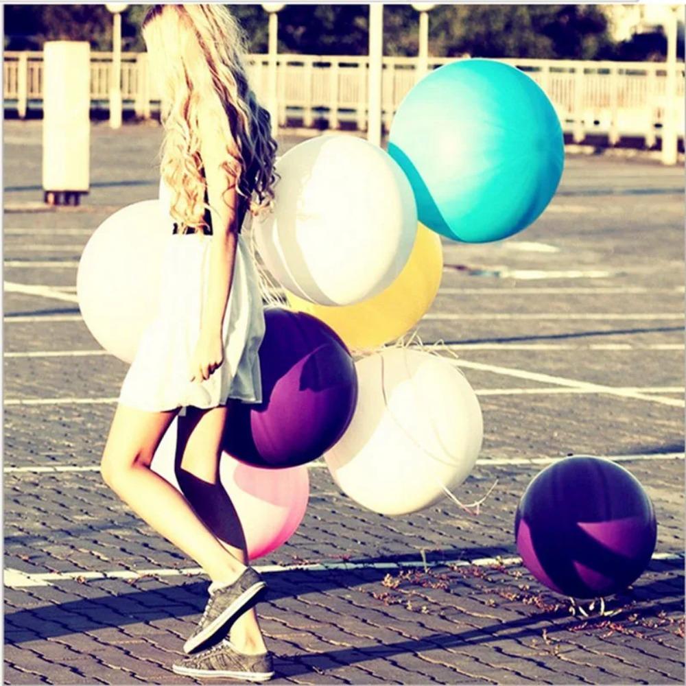 1PC 36inch Large Size Latex Balloons Pastel Candy Balloon Baby Shower Decor Air Globos Wedding Birthday Party Decoration Kid Gift