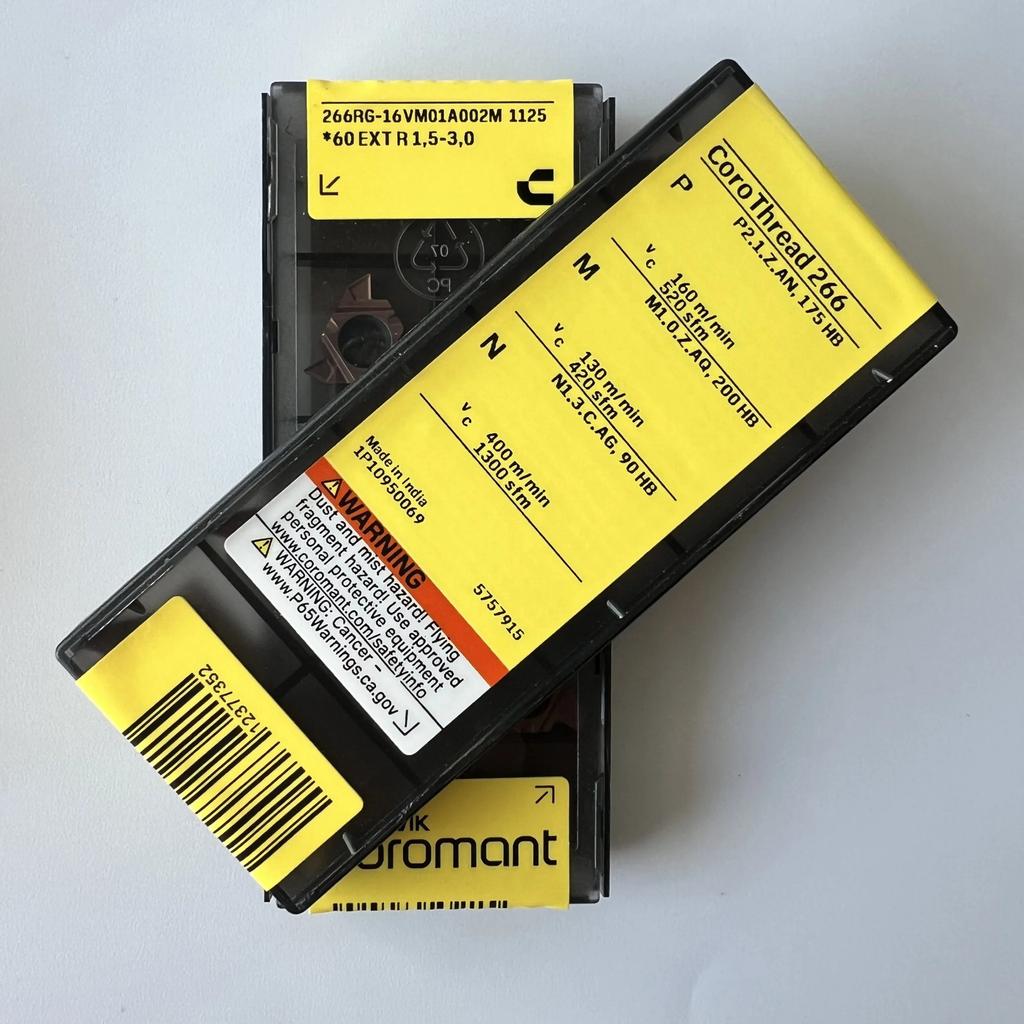 Sandvik / 266RG-16VM01A002M 1125 / Industrial Indexable Carbide Inserts 10 Pcs