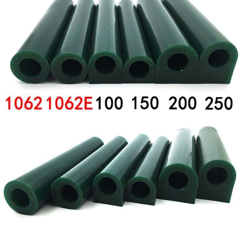 6Pcs Hard Wax Solid Carving Wax Tube Flat Side Tube Carved Sculpture Carving