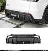 Tesla Model YL CMST Style Real Carbon Fiber Front & Rear Lip Hood Kit