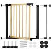 Springos® Barrière de Sécurité Bébé - Escaliers, Portes 75-89 cm