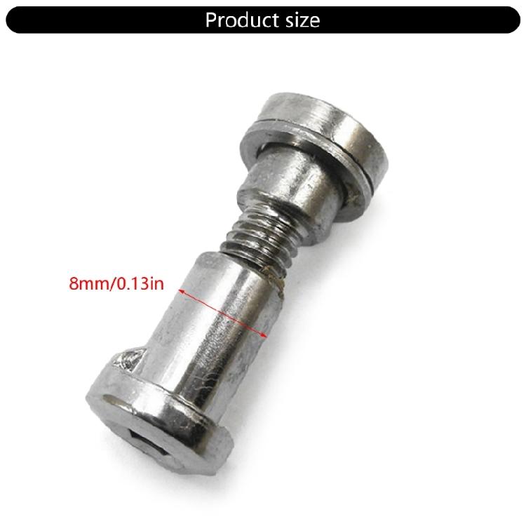Antilost Seatpost Clamp Binder Fixing Bolts Universals 8mm Diameter Clamping Binder Screw Bolts Bicycles Part Easy To Use