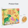 Montessori Puzzle Matching Toy Cognitive Memory Find The Same Focus Fraining Thinking Board Game Educational Toys for Children