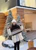 Yuyan winter new fashion down jacket women's shawl lapel warm white duck down versatile super good-looking
