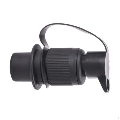 Adaptador de conector de remolque con enchufe de 3 pines, apto para remolque de vehículos recreativos, tractores, automóviles y barcos