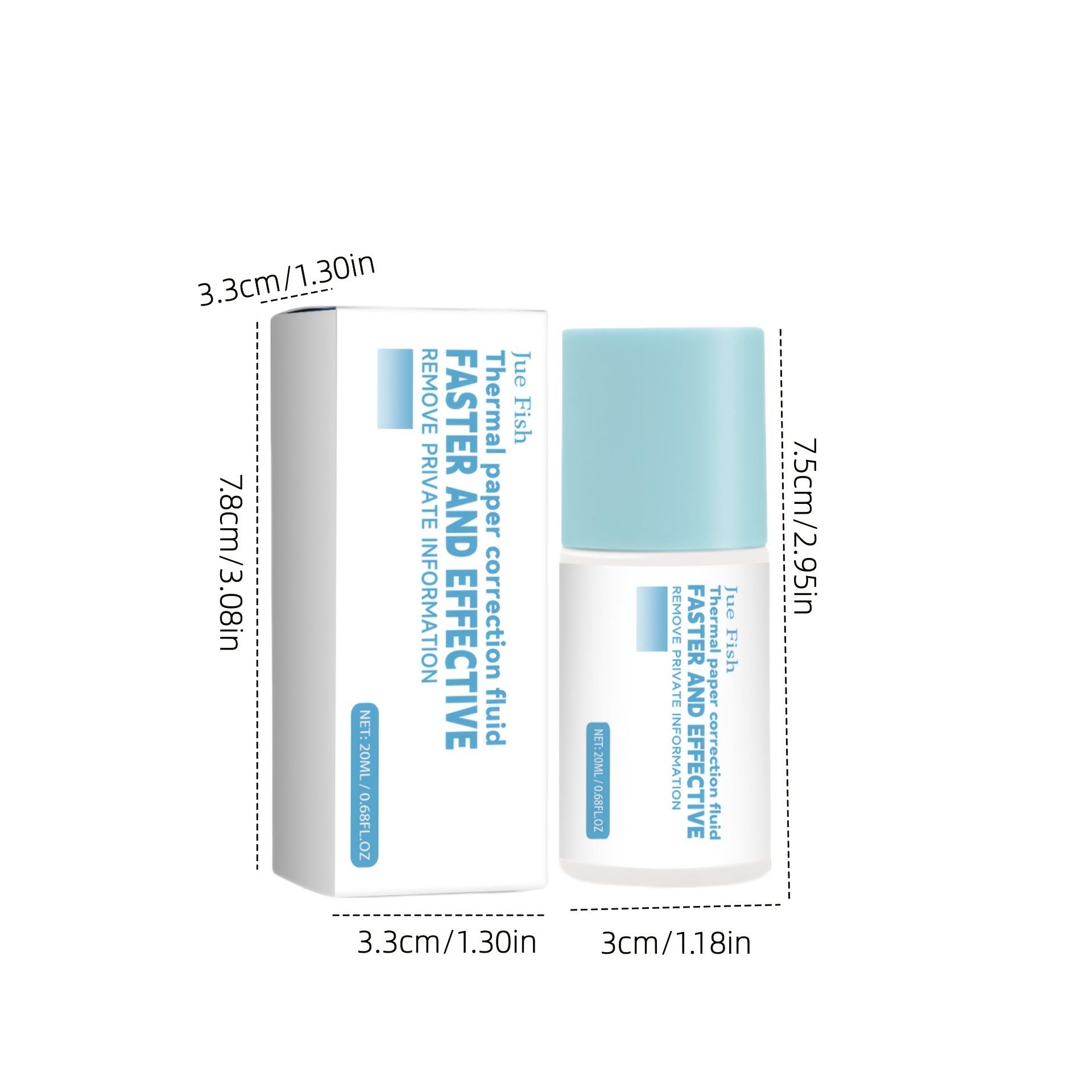 

Thermal Paper Eraser,Express Delivery Covering Liquid-Safe Ingredients,No Harm to the Body,Easy Carry,Protect Personal Privacy 1 Pcs