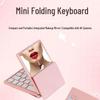 Beauty Mirror Dual Mode Wireless Mini Keyboard for Tablets & Laptops - Custom Gift