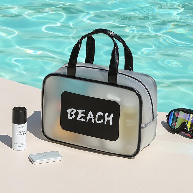 Waterproof Sports Swim Bag with Wet/Dry Compartments, Large Capacity Beach & Yoga Fitness Bag