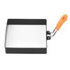 Non-stick Stainless Steel Square Egg Mold for Kitchen