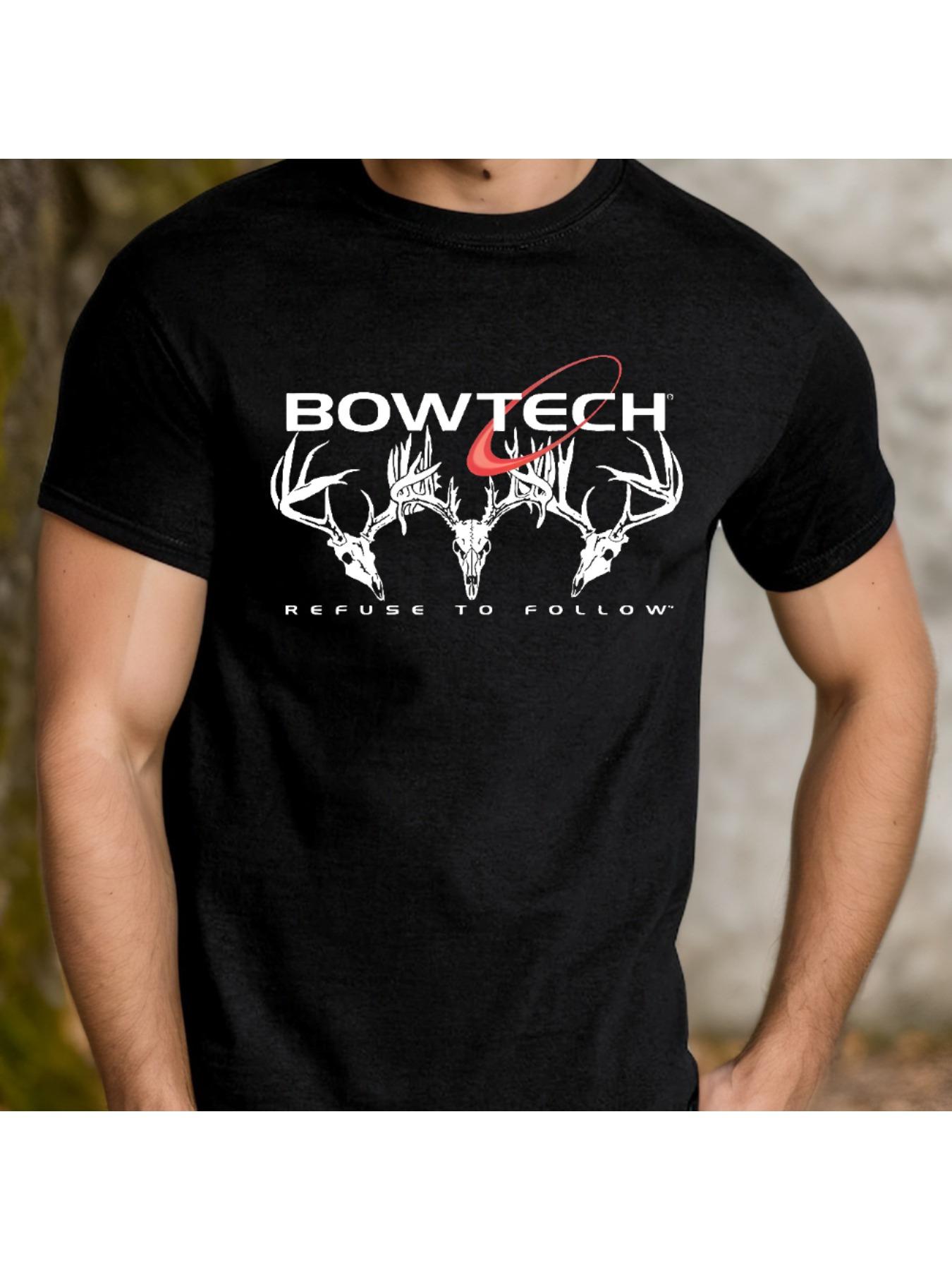 Bowtech Refuse To Follow Deer Skull Graphic T-shirt XXXXL