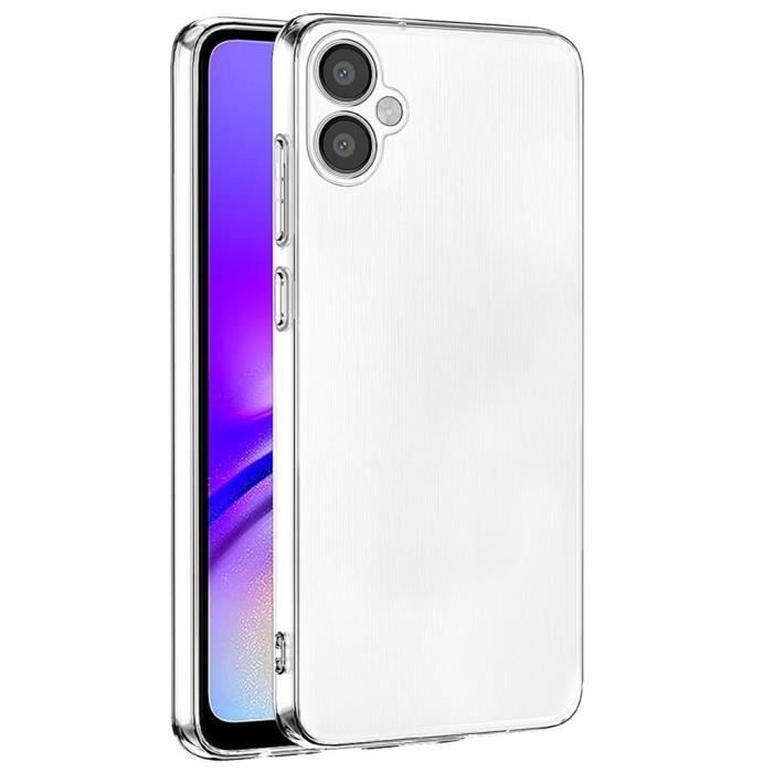 Coque Transparente - BOOLING - pour Samsung Galaxy A05 - Silicone Haute Résistance - Antichoc - Ultra-Mince