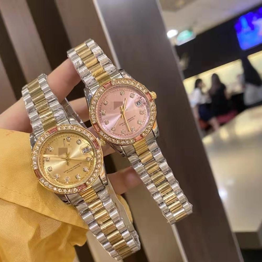 Micro Business Labor Family Diary Series Fashion Trend Steel Belt Watch Female Famous Watch Quartz Watch Female Male