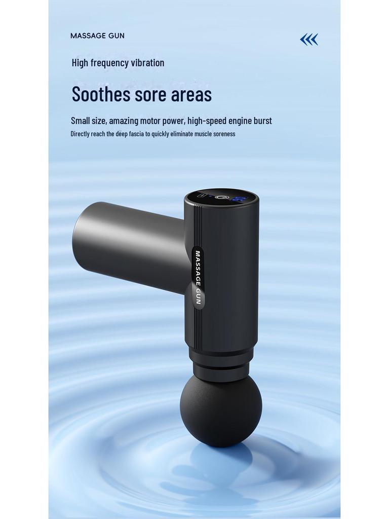 2024 Mini Digital Display Muscle Massager - Electric Fascia Gun for Men and Women