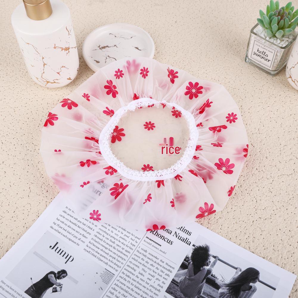 Waterproof Disposable Shower and Bath Cap for Women - Thickened, Enlarged, and Anti-Smoke Design